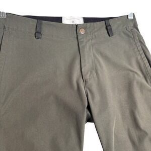 Reigning Champ Mens Technical Commuter Pants Olive Green Size 30 Casual